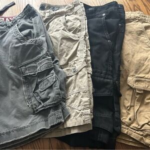 Lot of Men’s size 36” cargo shorts